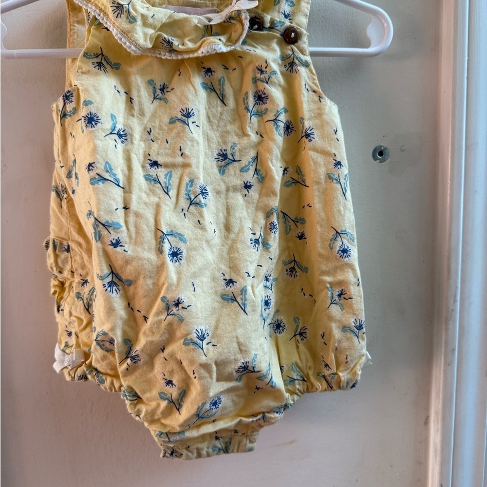 Shabby Chic Ruffle Butt Romper - Picture 2 of 8